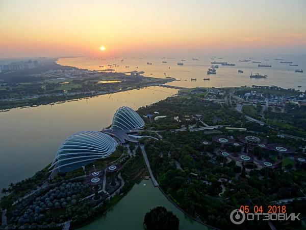 Смотровая площадка отеля Marina Bay Sands Skypark (Сингапур)