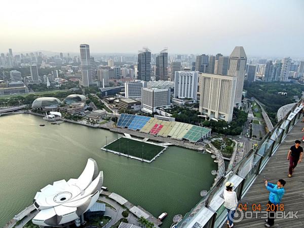 Смотровая площадка отеля Marina Bay Sands Skypark (Сингапур)