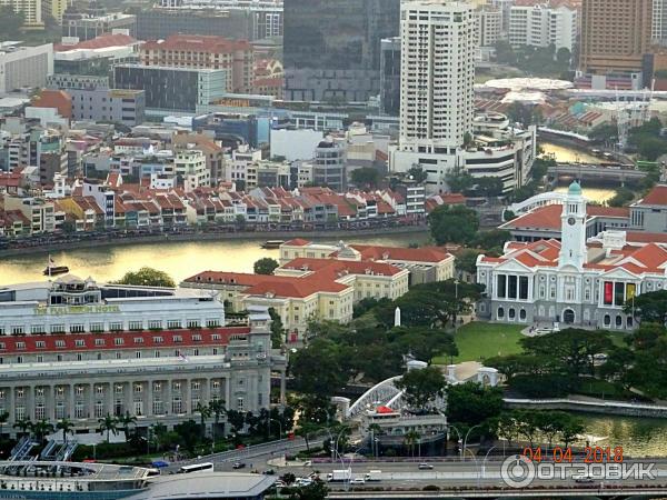 Смотровая площадка отеля Marina Bay Sands Skypark (Сингапур)