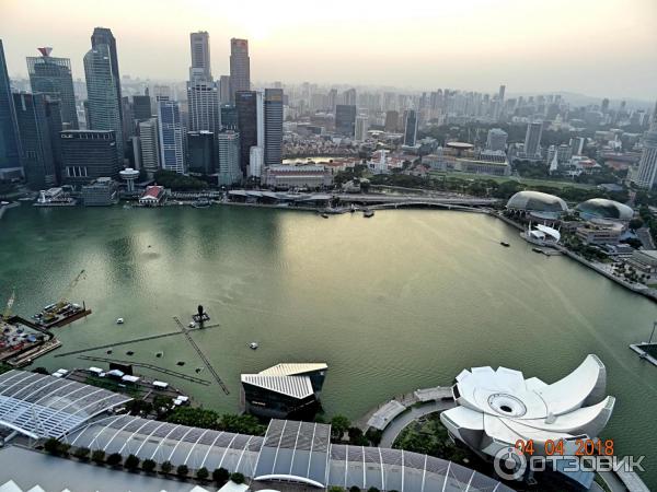 Смотровая площадка отеля Marina Bay Sands Skypark (Сингапур)