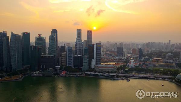 Смотровая площадка отеля Marina Bay Sands Skypark (Сингапур)