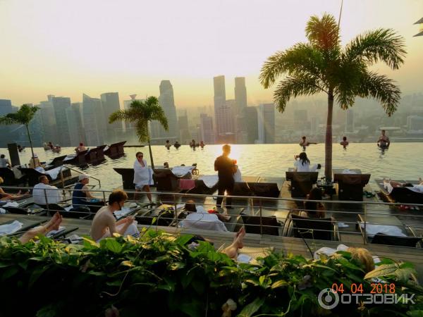 Смотровая площадка отеля Marina Bay Sands Skypark (Сингапур)