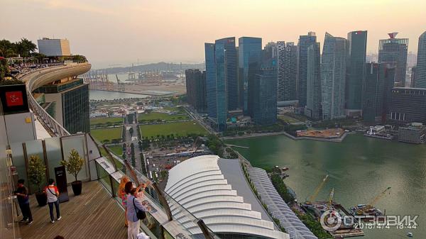 Смотровая площадка отеля Marina Bay Sands Skypark (Сингапур)