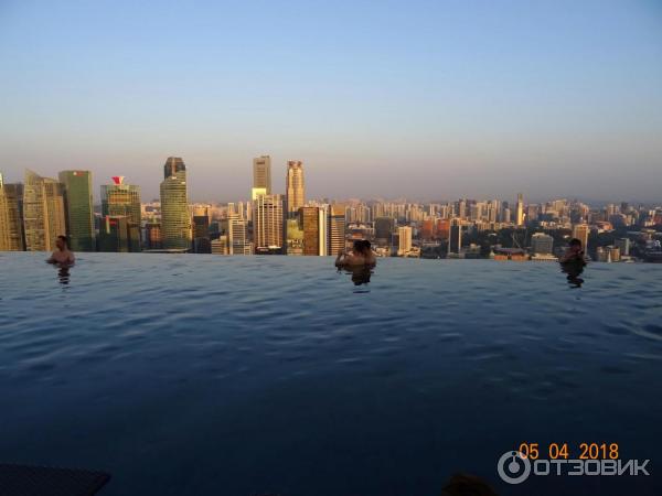 Смотровая площадка отеля Marina Bay Sands Skypark (Сингапур)