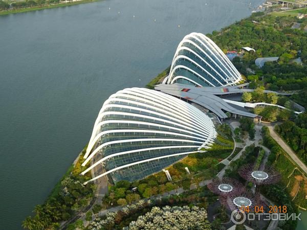 Смотровая площадка отеля Marina Bay Sands Skypark (Сингапур)