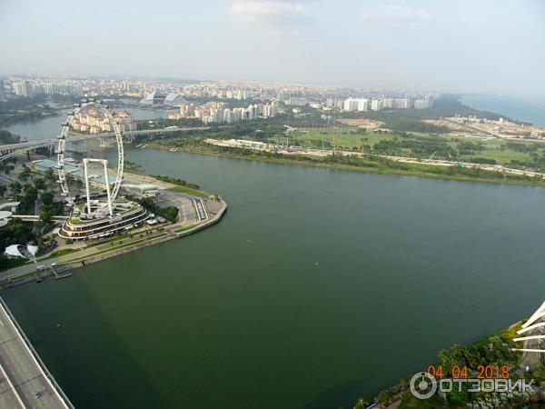 Смотровая площадка отеля Marina Bay Sands Skypark (Сингапур)