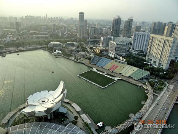 Смотровая площадка отеля Marina Bay Sands Skypark (Сингапур)