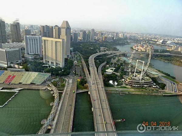 Смотровая площадка отеля Marina Bay Sands Skypark (Сингапур)