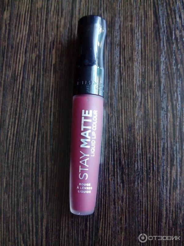 Жидкая матовая помада Rimmel Stay Matte Liquid Lip Colour фото