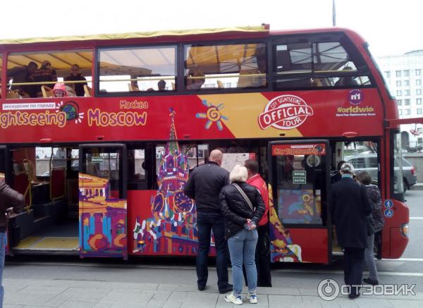 Экскурсия на двухэтажном автобусе City Sightseeing по Москве (Россия, Москва) фото