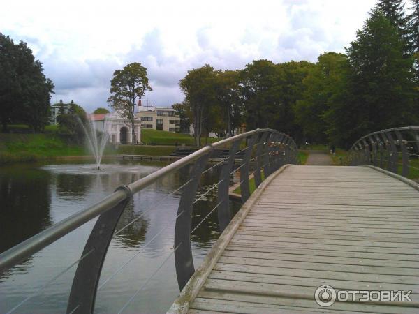 Вид с мостика на Таллинские ворота