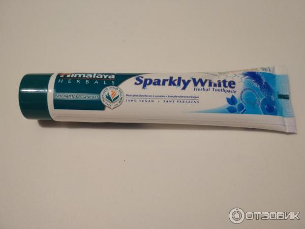 Зубная паста Himalaya Herbals Sparkly White фото