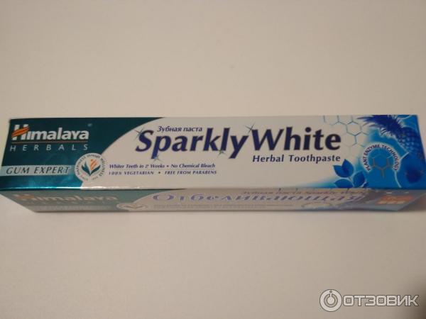 Зубная паста Himalaya Herbals Sparkly White фото