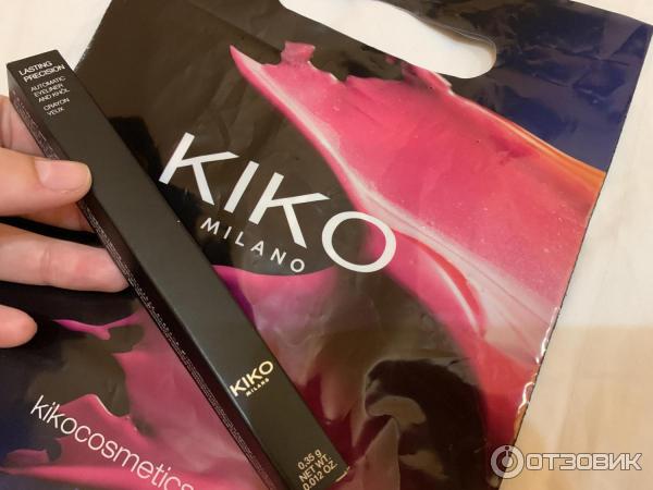 KIKO Milano lasting precision automatic eyeliner Лайнер фото