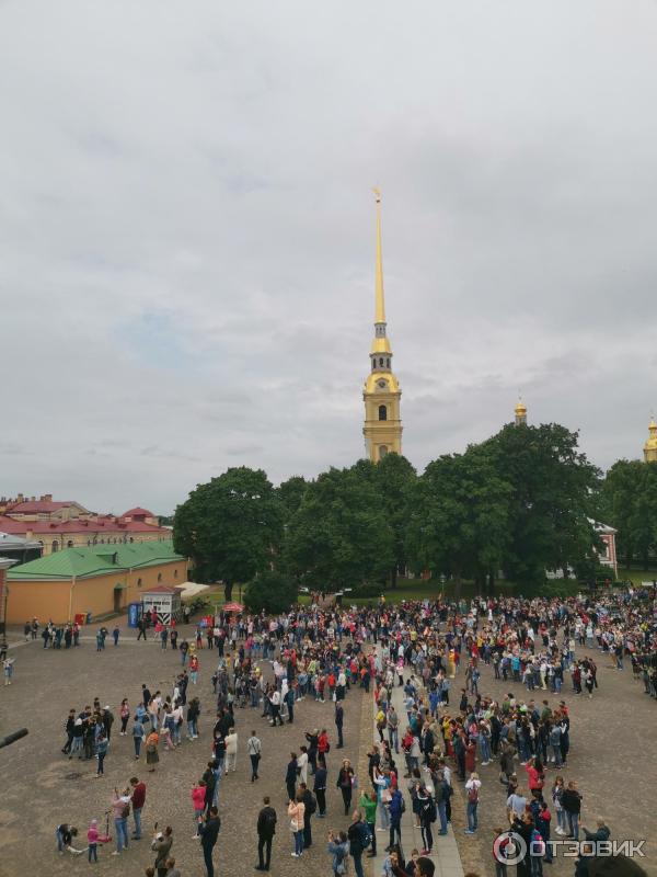 Шпиль Петропавловской крепости