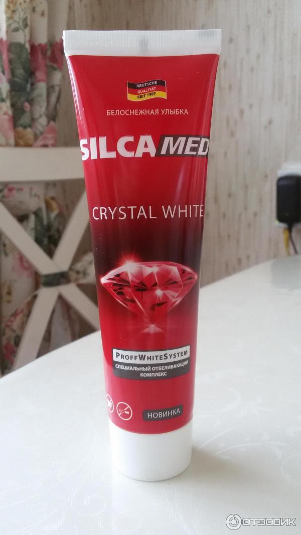 Зубная паста отбеливающая Silca med фото