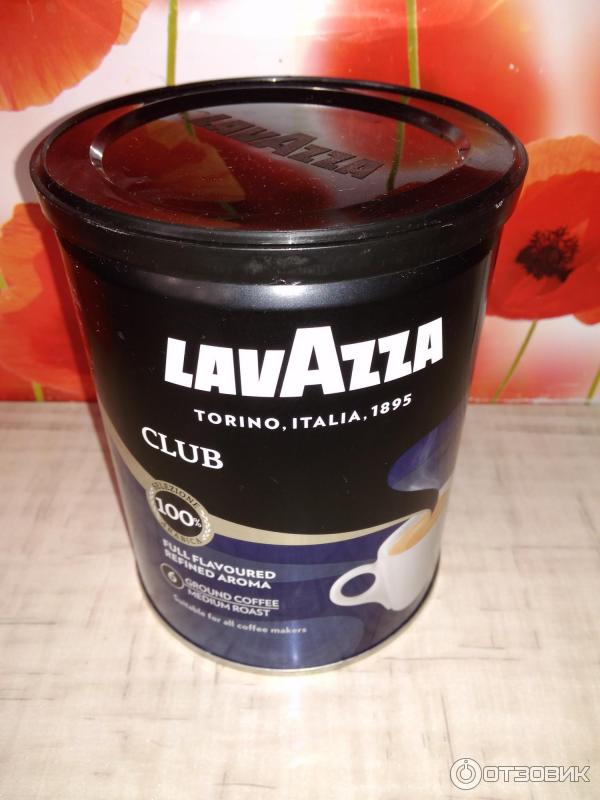 Молотый кофе Lavazza Club фото