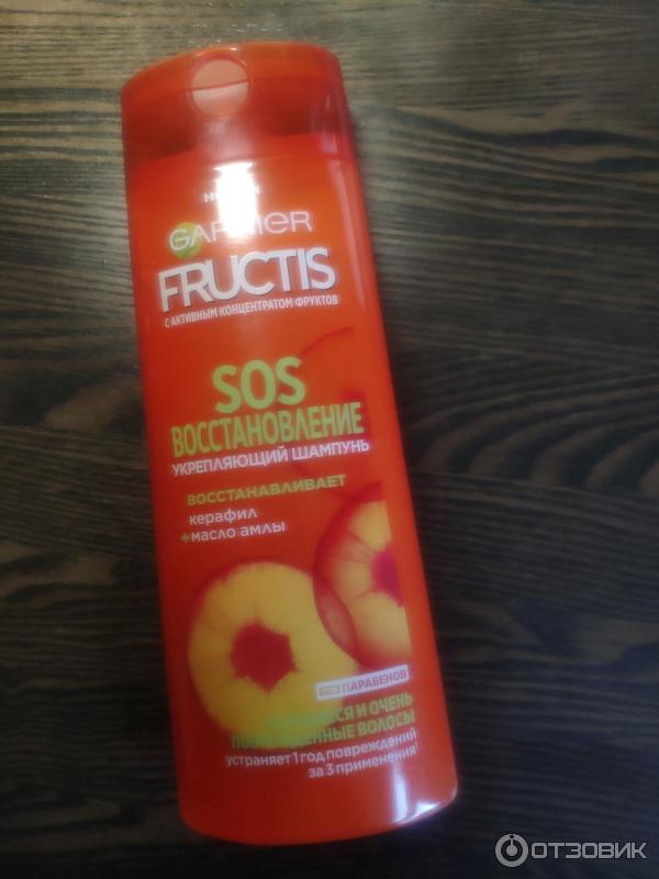 Шампунь Garnier Fructis SOS восстановление фото