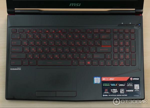 Ноутбук MSI GL63 8SC-017RU фото