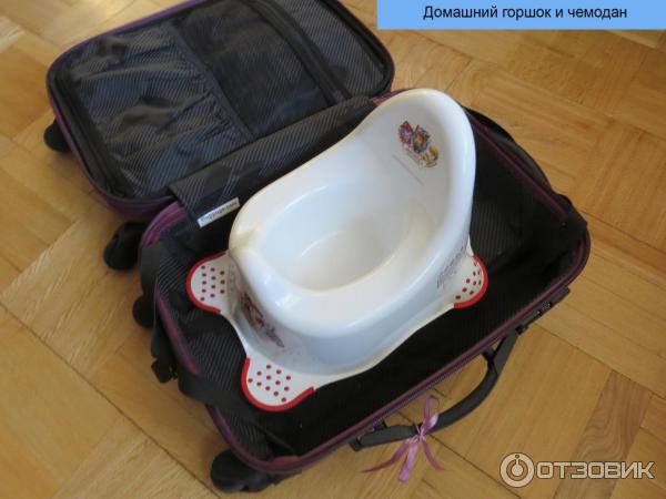 Дорожный горшок Roxy Kids HandyPotty 2-в-1 фото