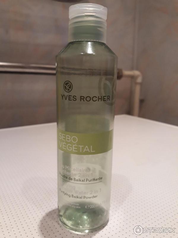 Мицеллярная Вода Yves Rocher Sebo Vegetal фото