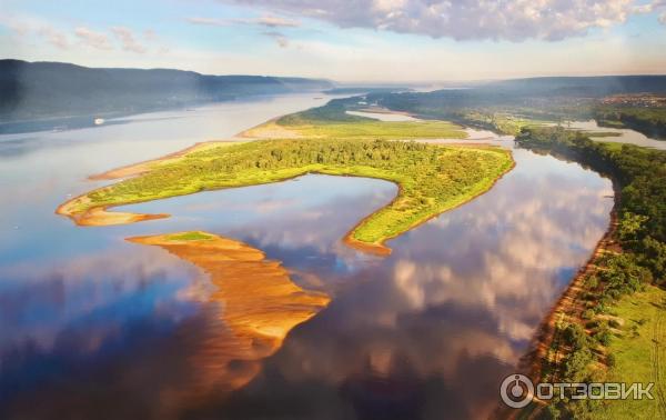 Выставка Волга с высоты птичьего полета (Россия, Самара) фото