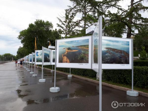 Выставка Волга с высоты птичьего полета (Россия, Самара) фото