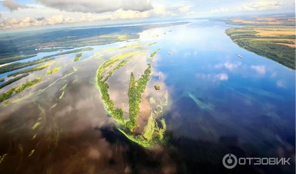 Выставка Волга с высоты птичьего полета (Россия, Самара) фото