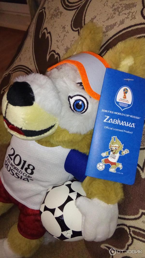 Игрушка Zabivaka Fifa world cup Russia 2018 фото