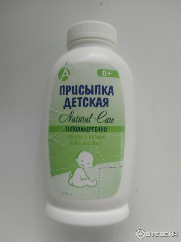 Детская присыпка Natural care фото