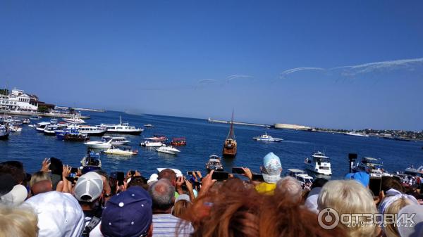 Парад кораблей в Севастополе в честь Дня военно-морского флота (Крым, Севастополь) фото