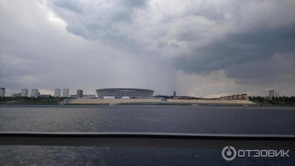 Прогулка на теплоходе по реке Волга (Россия, Волгоград) фото