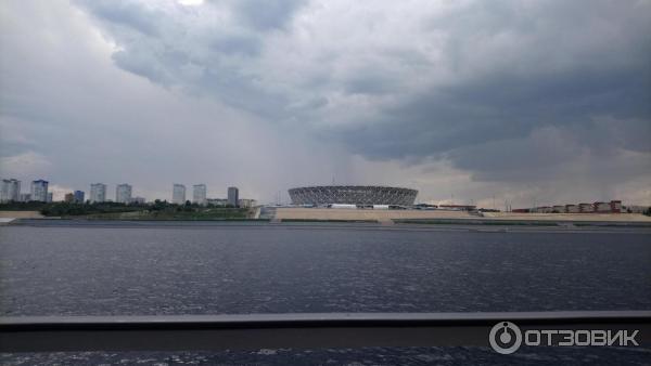 Прогулка на теплоходе по реке Волга (Россия, Волгоград) фото