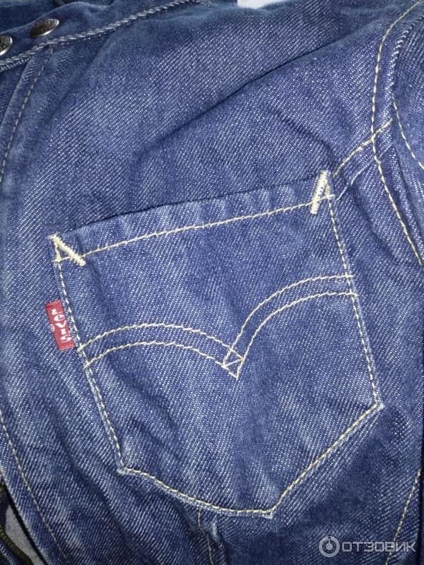 Женская джинсовая куртка Levi's фото