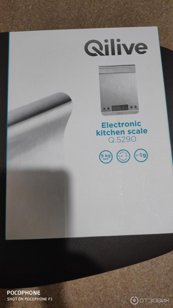 Кухонные весы Qilive Electronic kitchen scale Q 5290 фото