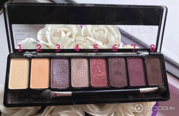Палетка теней для век Eveline Eyeshadow Professional Palette фото
