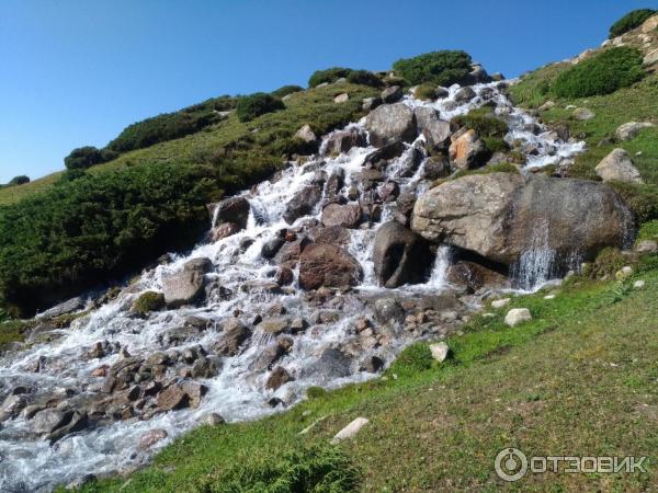 Водопад в горах