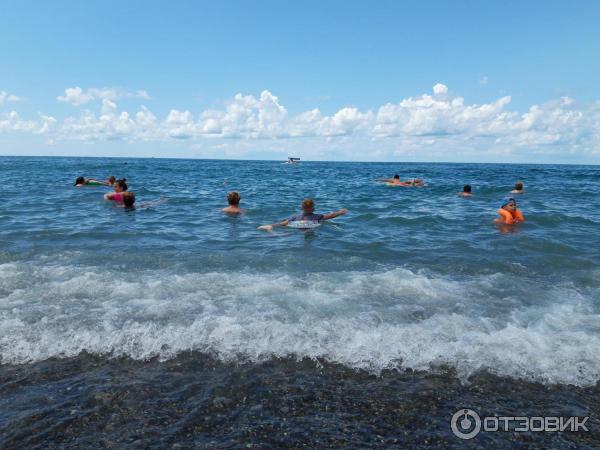 Пляж Огонек (Россия, Адлер) фото