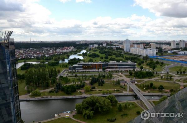 Смотровая площадка национальной библиотеки Беларуси (Беларусь, Минск) фото