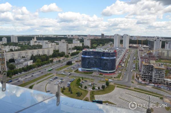 Смотровая площадка национальной библиотеки Беларуси (Беларусь, Минск) фото