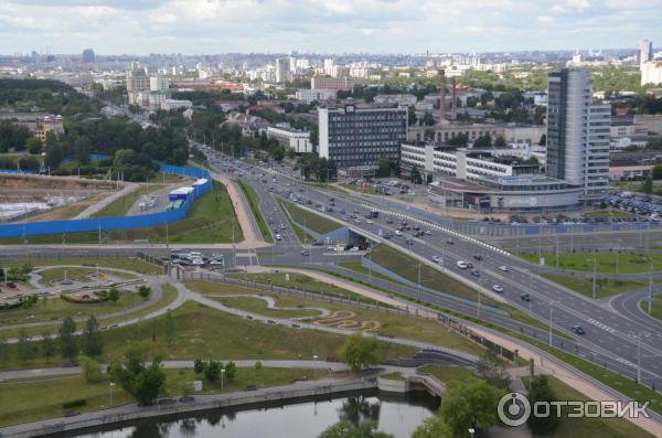 Смотровая площадка национальной библиотеки Беларуси (Беларусь, Минск) фото