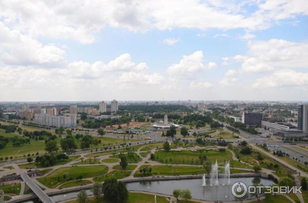 Смотровая площадка национальной библиотеки Беларуси (Беларусь, Минск) фото