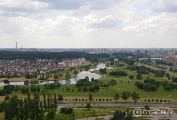 Смотровая площадка национальной библиотеки Беларуси (Беларусь, Минск) фото