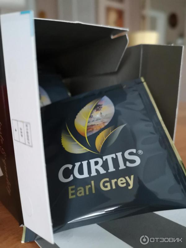 Черный чай Curtis Earl Grey фото