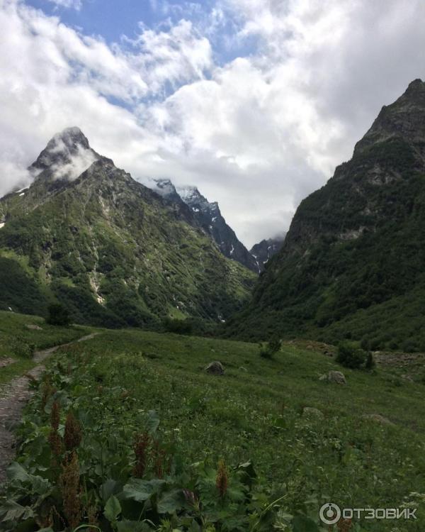 Отдых в пос. Домбай (Россия, Карачаево-Черкессия) фото