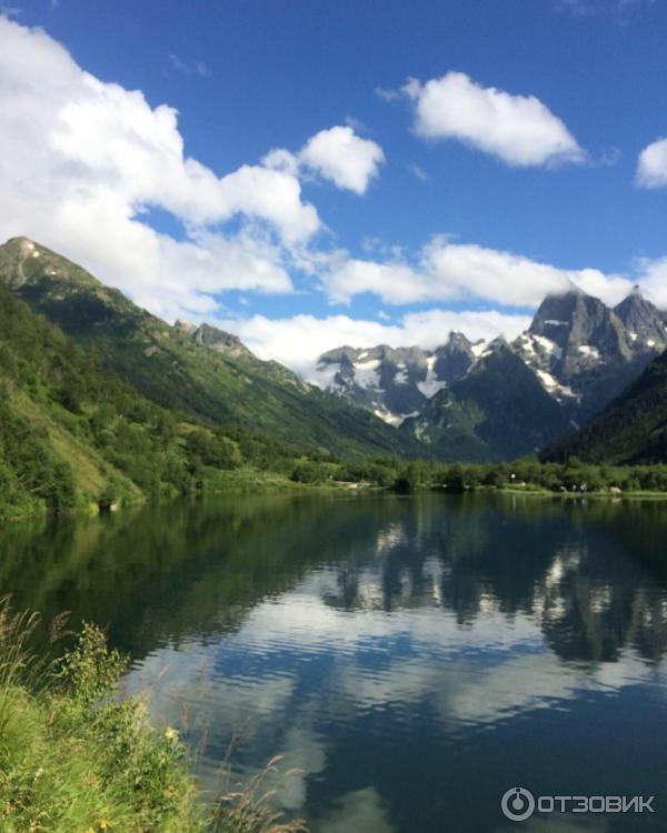 Отдых в пос. Домбай (Россия, Карачаево-Черкессия) фото