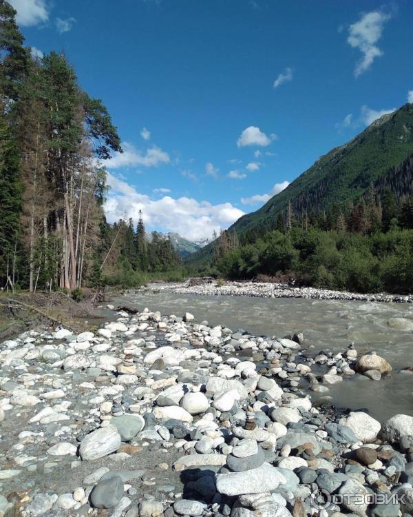 Отдых в пос. Домбай (Россия, Карачаево-Черкессия) фото