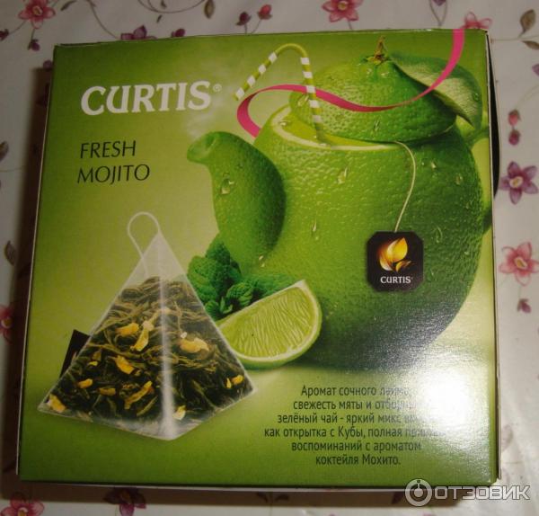 Чай зеленый Curtis Fresh Mojito фото