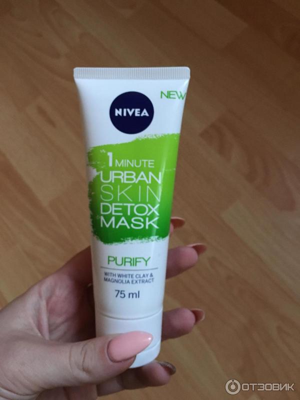 Маска для лица NIVEA 1 minute Urban skin Detox mask фото