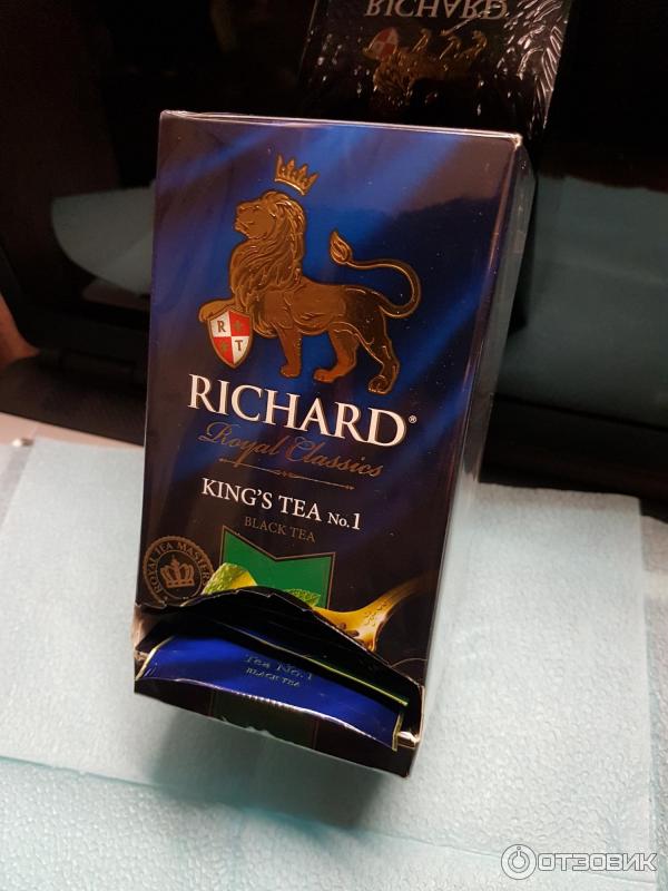 Чай чёрный в пакетиках Richard Kings Tea No.1 отзыв